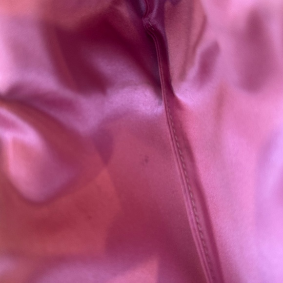 Brontibay Paris - Mustard Yellow Satin Bow Clutch Purse with Zip - Picture 11 of 11